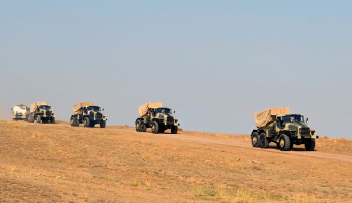 Закир Гасанов проверяет боеготовность азербайджанских войск (ФОТО)