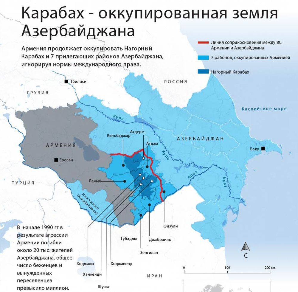 Оккупированный азербайджан